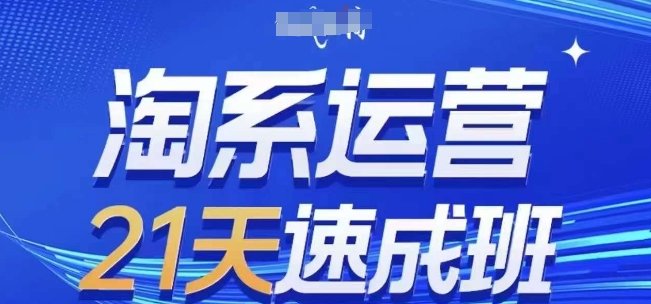 淘系运营21天速成班(更新24年11月)，0基础轻松搞定淘系运营-360p.blog