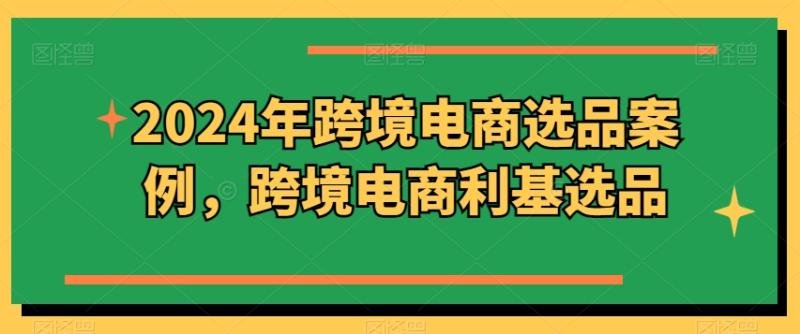 2024年跨境电商选品案例，跨境电商利基选品（更新） - 360p.blog-360p.blog